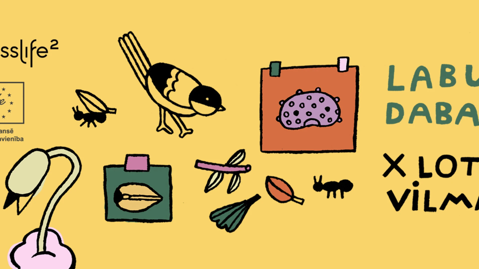 Latvijas Dabas fonds sadarbībā ar Loti Vilmu laiž klajā dabai draudzīgām praksēm veltītu kalendāru