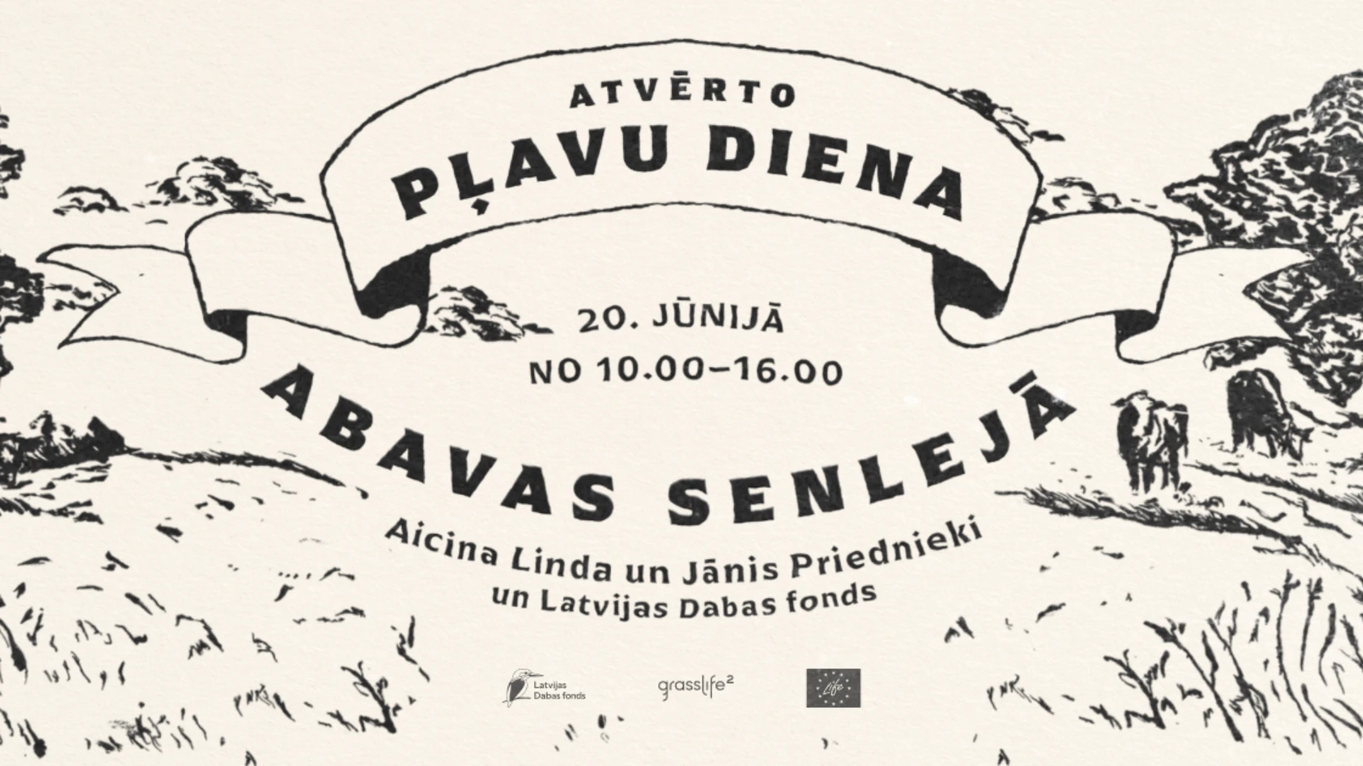 Piedzīvo ziedošās Jāņu pļavas Abavas senlejā – Latvijas Dabas fonds aicina uz Atvērto pļavu dienu